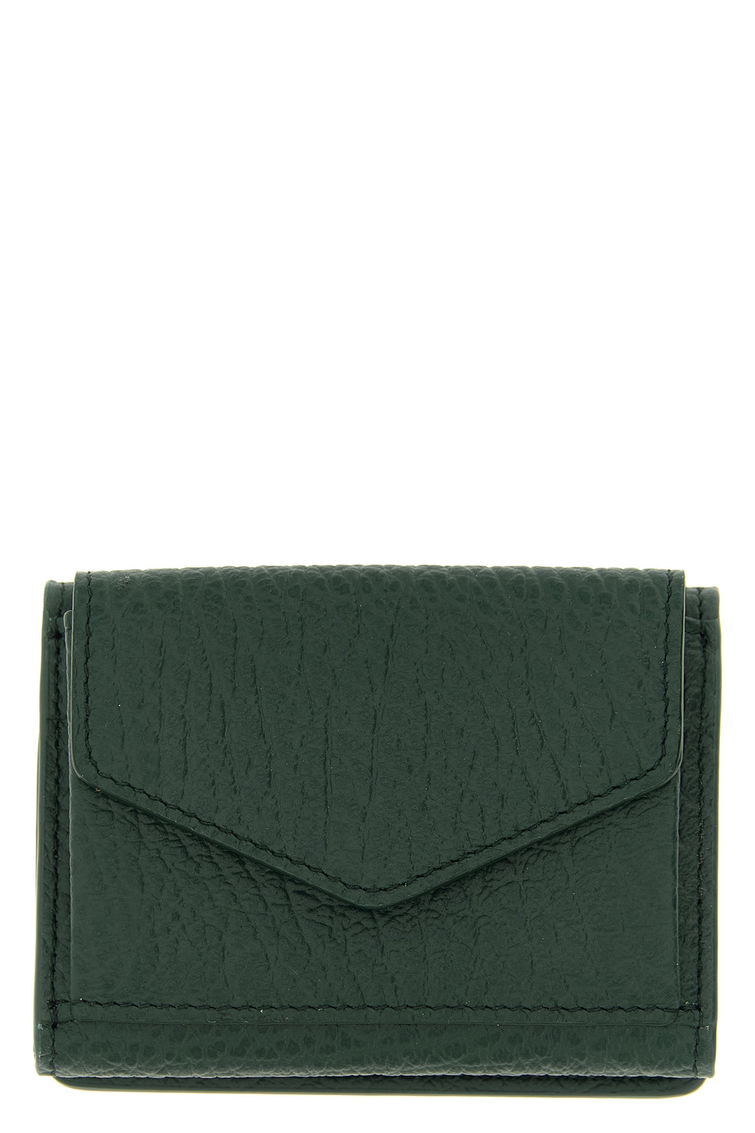 MAISON MARGIELA OS embossed grain leather wallet