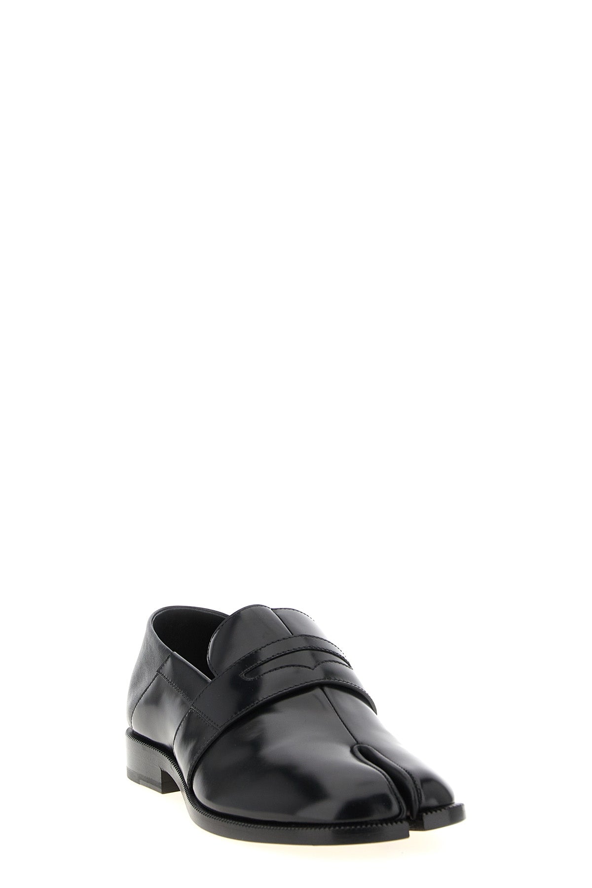 tabi calf leather loafers