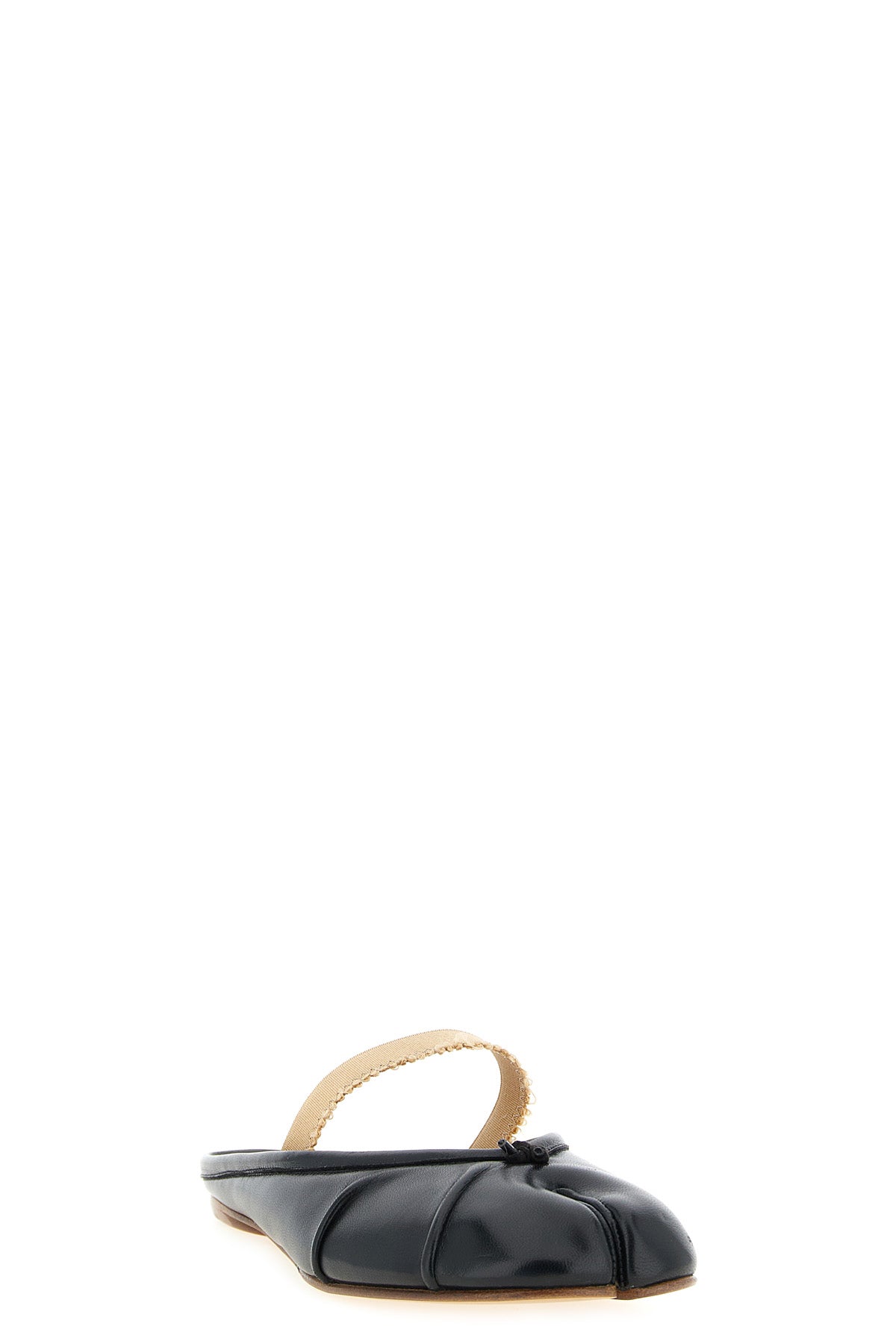 nappa leather mules