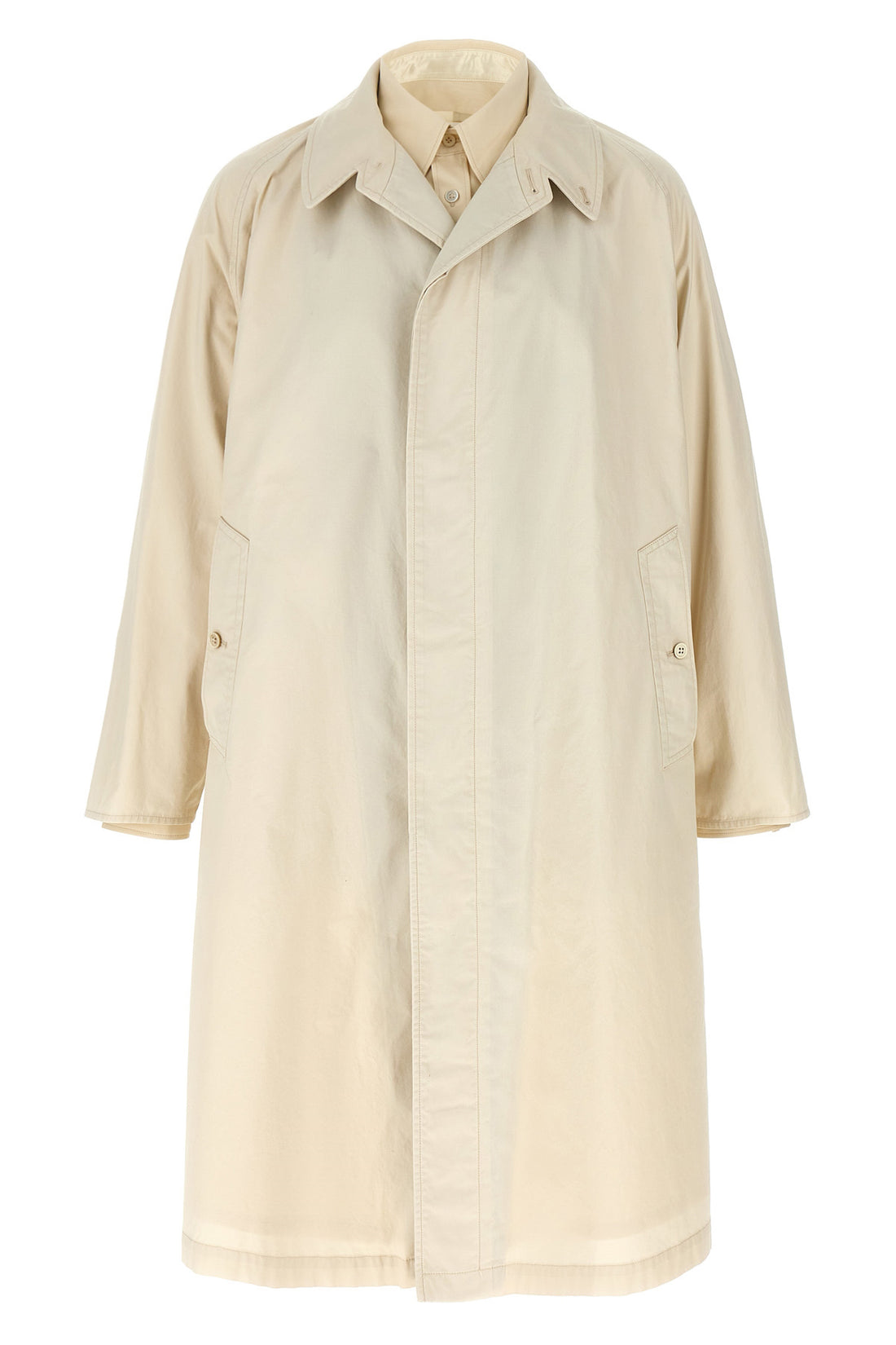 MAISON MARGIELA 50 cotton trench coat