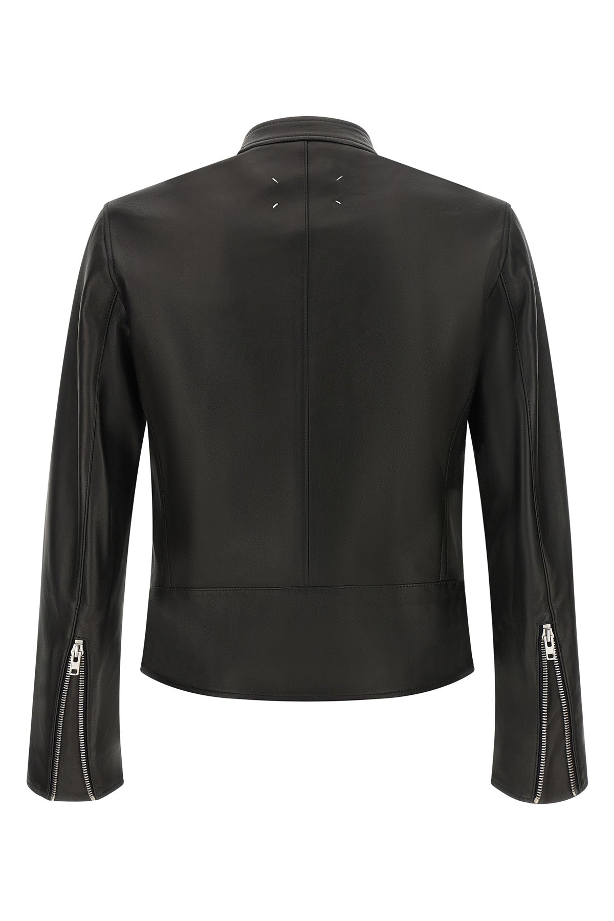 the maison margiela 5-zip leather jacket