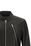 the maison margiela 5-zip leather jacket