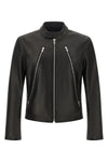 the maison margiela 5-zip leather jacket