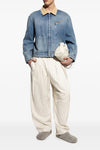 stonewashed cotton denim jacket