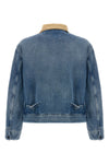 stonewashed cotton denim jacket