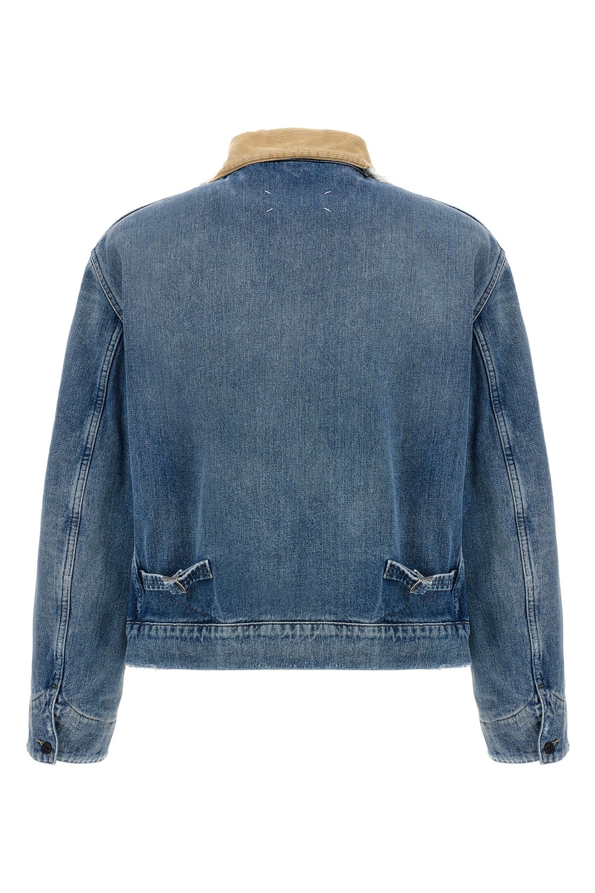 stonewashed cotton denim jacket