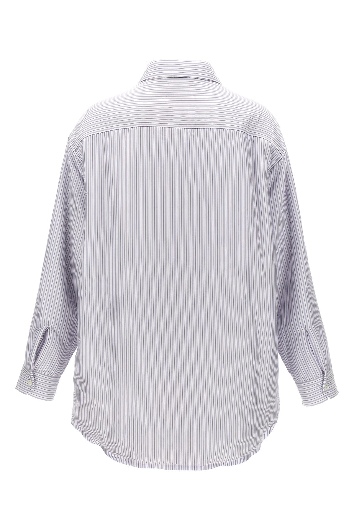 padded cupro shirt jacket