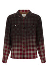 check patterned viscose rayon shirt