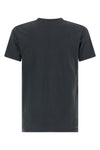 overlapping and faded ring-spun cotton jersey t-shirt for a worn effect