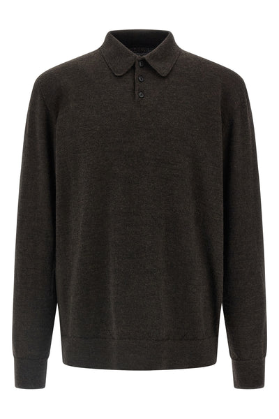 wool polo shirt
