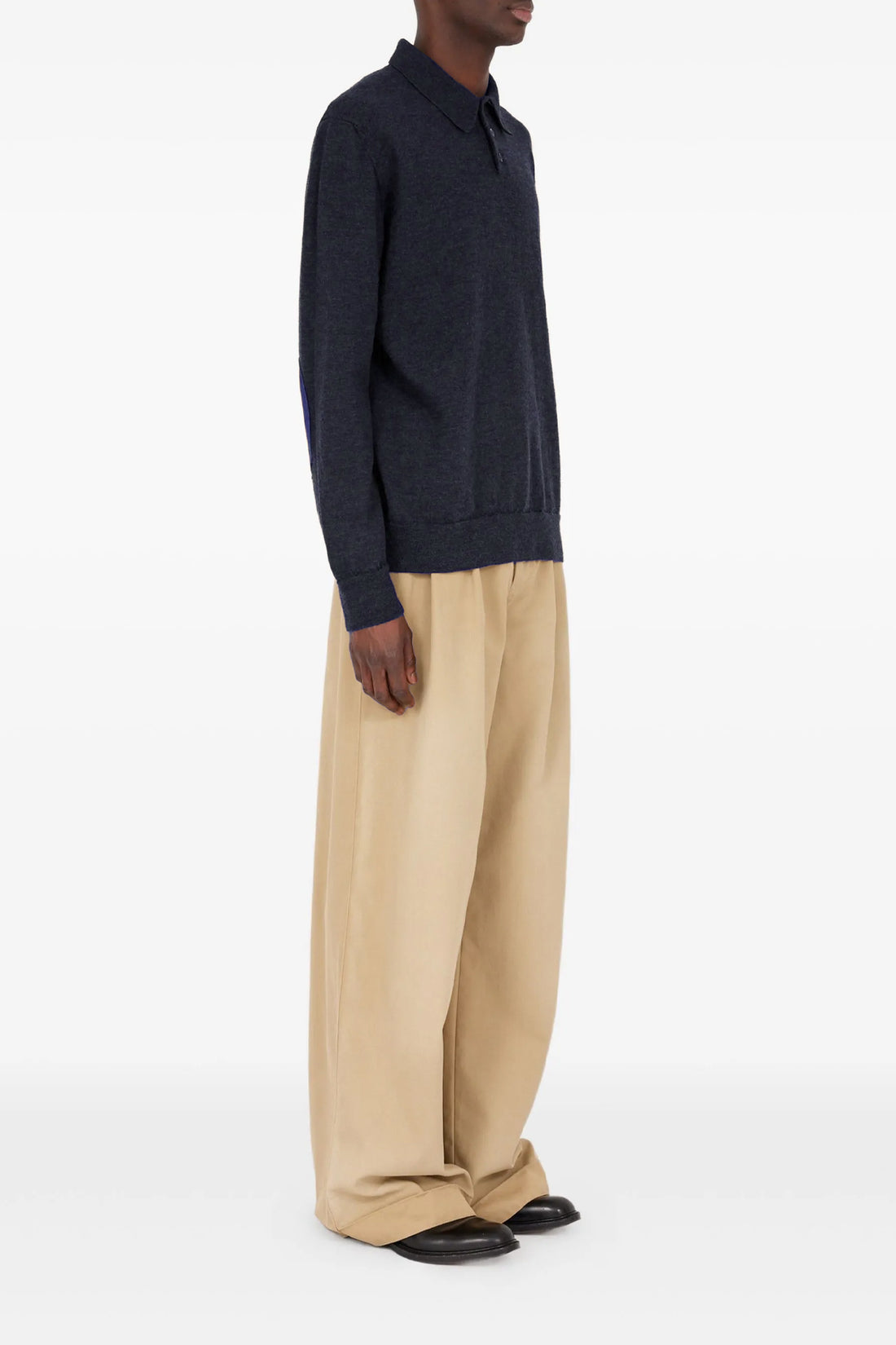 MAISON MARGIELA XL wool polo shirt