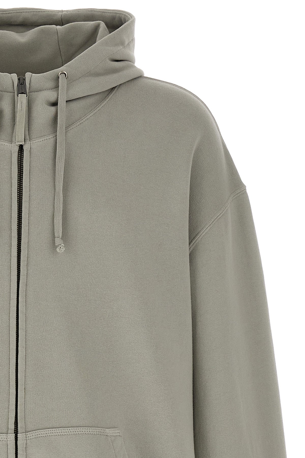 gauze cotton hoodie