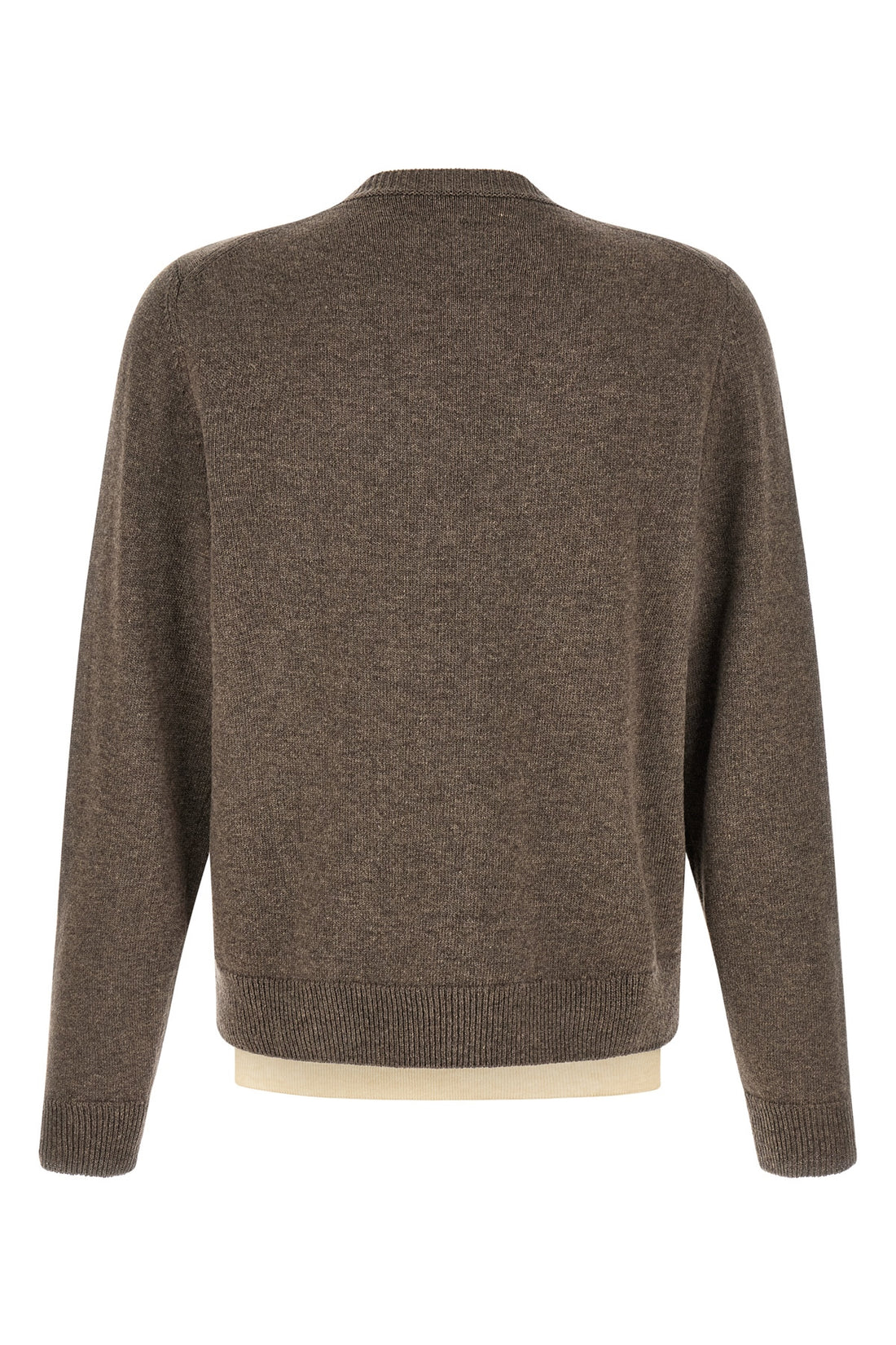 MAISON MARGIELA L maison margielas memory of sweater features a structured crewneck silhouette