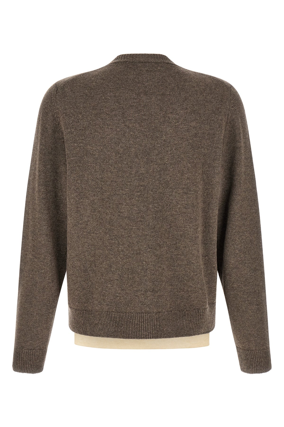 maison margielas memory of sweater features a structured crewneck silhouette