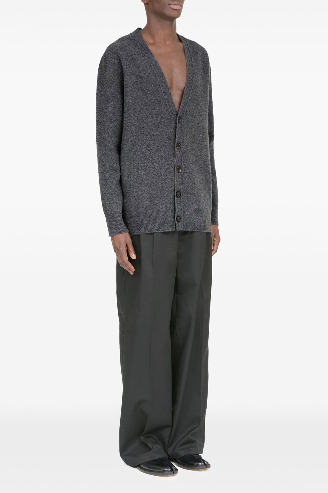 MAISON MARGIELA L used-effect wool cardigan
