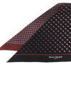 maison margielas double-sided scarf features a study of classic contrasting mot