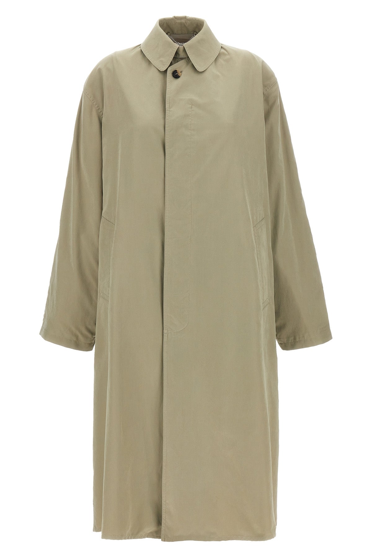 manopesca fabric trench coat