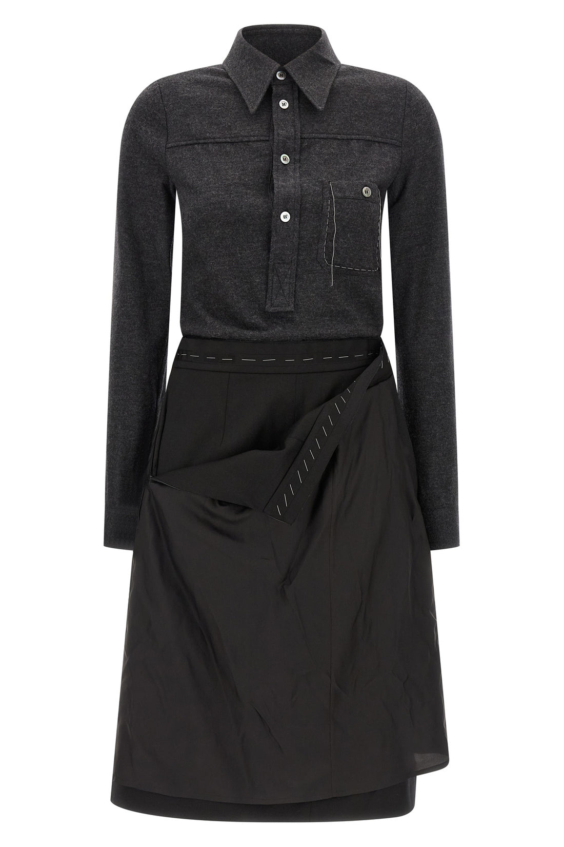 MAISON MARGIELA 40 midi dress