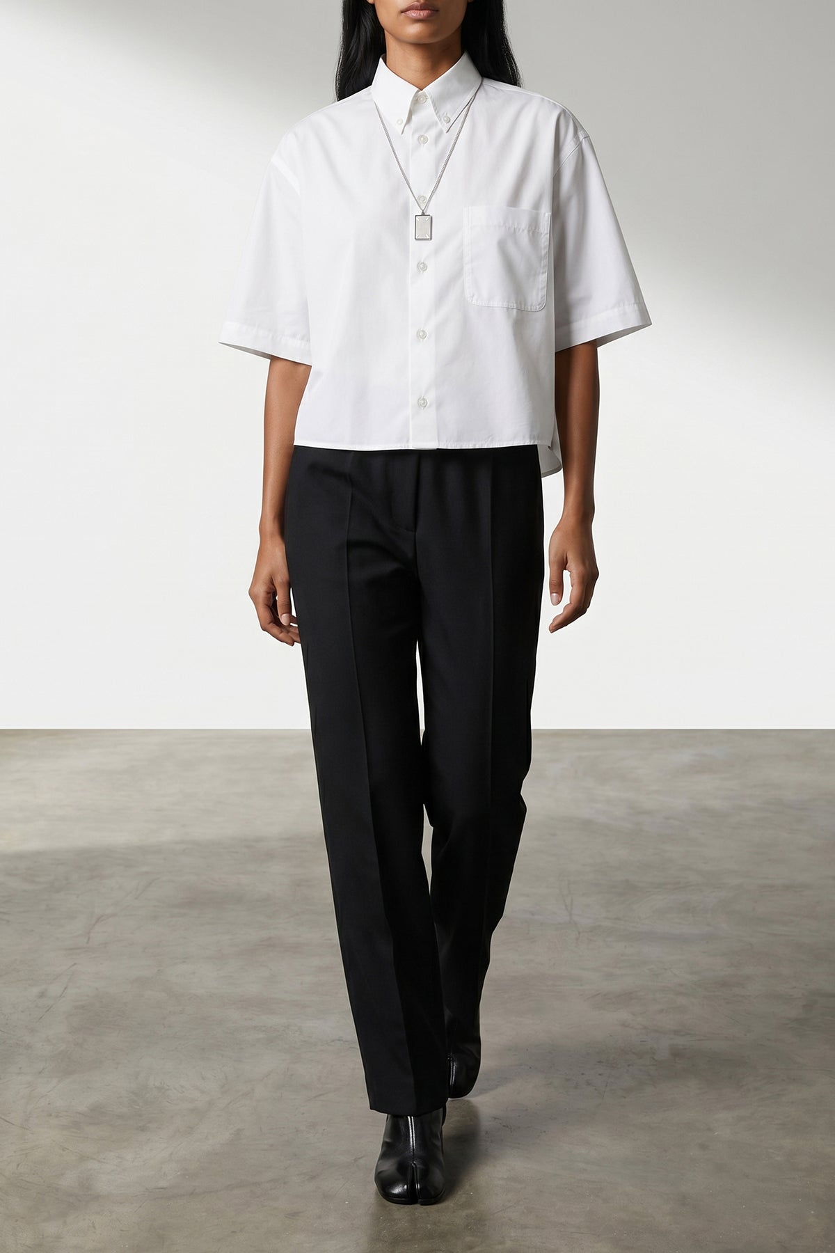 cotton poplin shirt