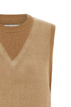 the maison margiela memory of knitted vest features a complex trompe loeil co