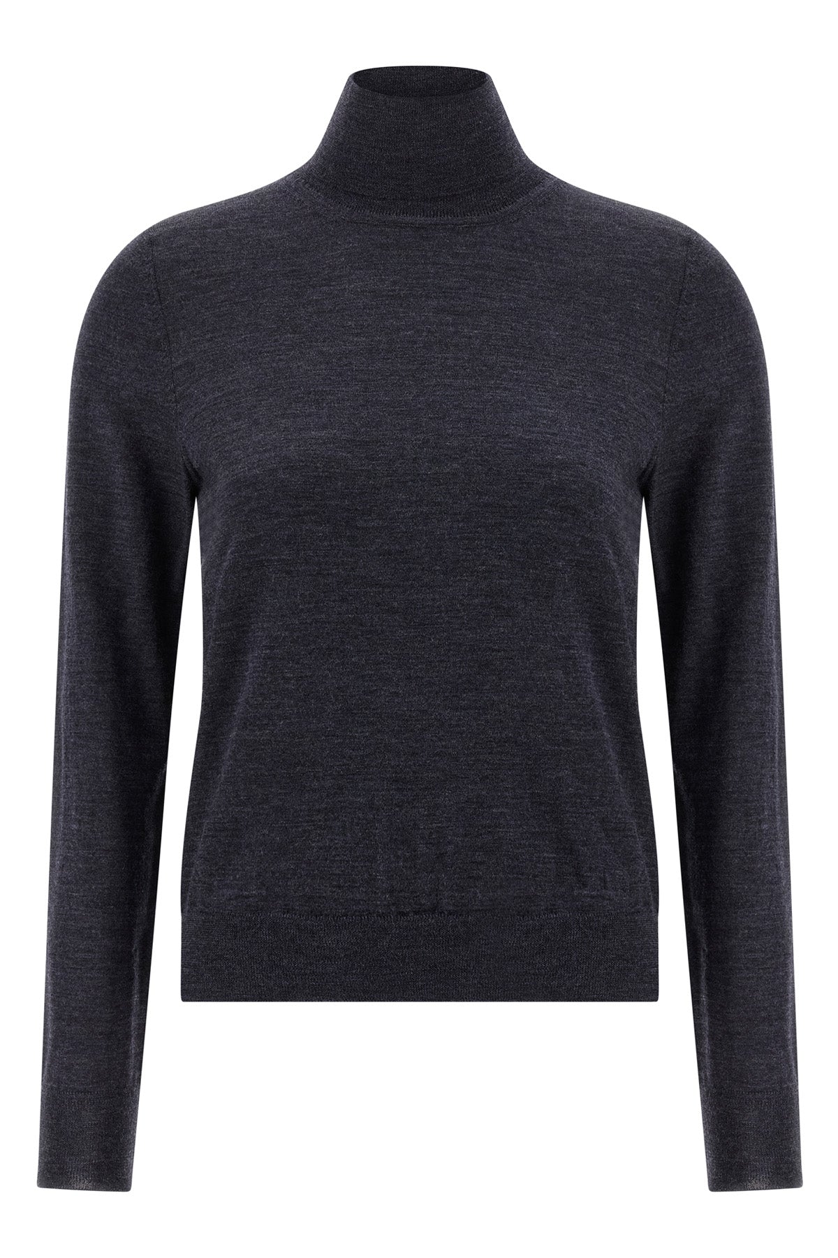fine wool mélange turtleneck sweater