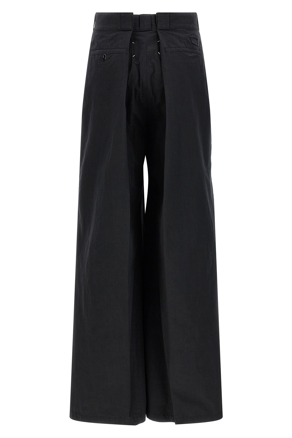 cotton blend trousers