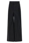 cotton blend trousers
