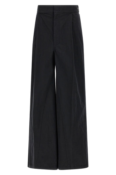 cotton blend trousers