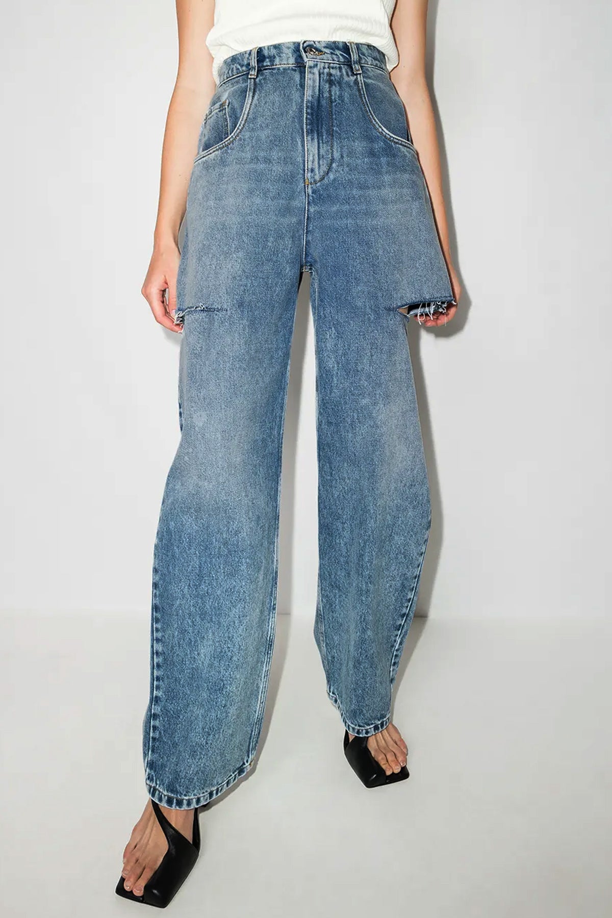 cotton denim jeans