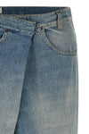 maison margiela jeans redefine the codes of denim through a deconstructed and in