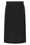 maison margielas midi skirt in pure virgin wool reinterprets the codes of class