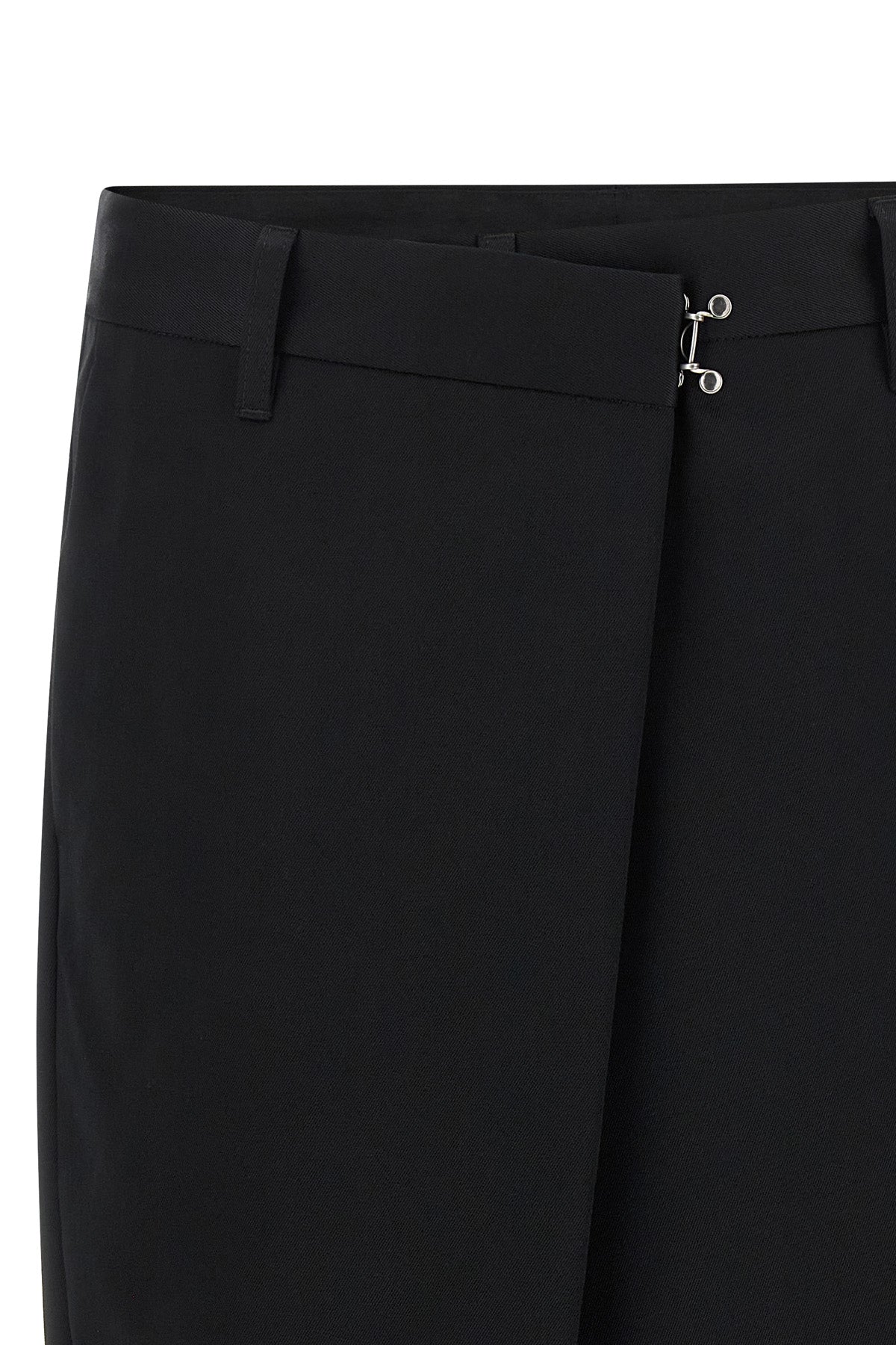 maison margiela bermuda shorts redefine codes through an asymmetrical constructi