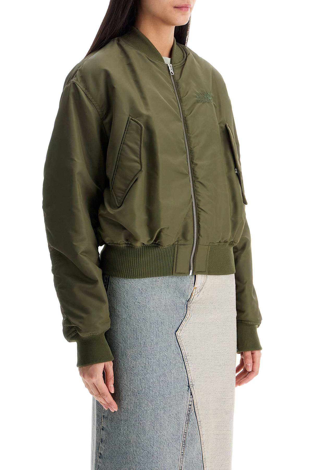 nylon bomber jacket