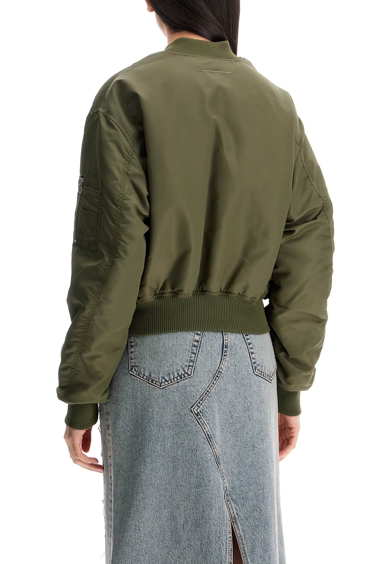 nylon bomber jacket