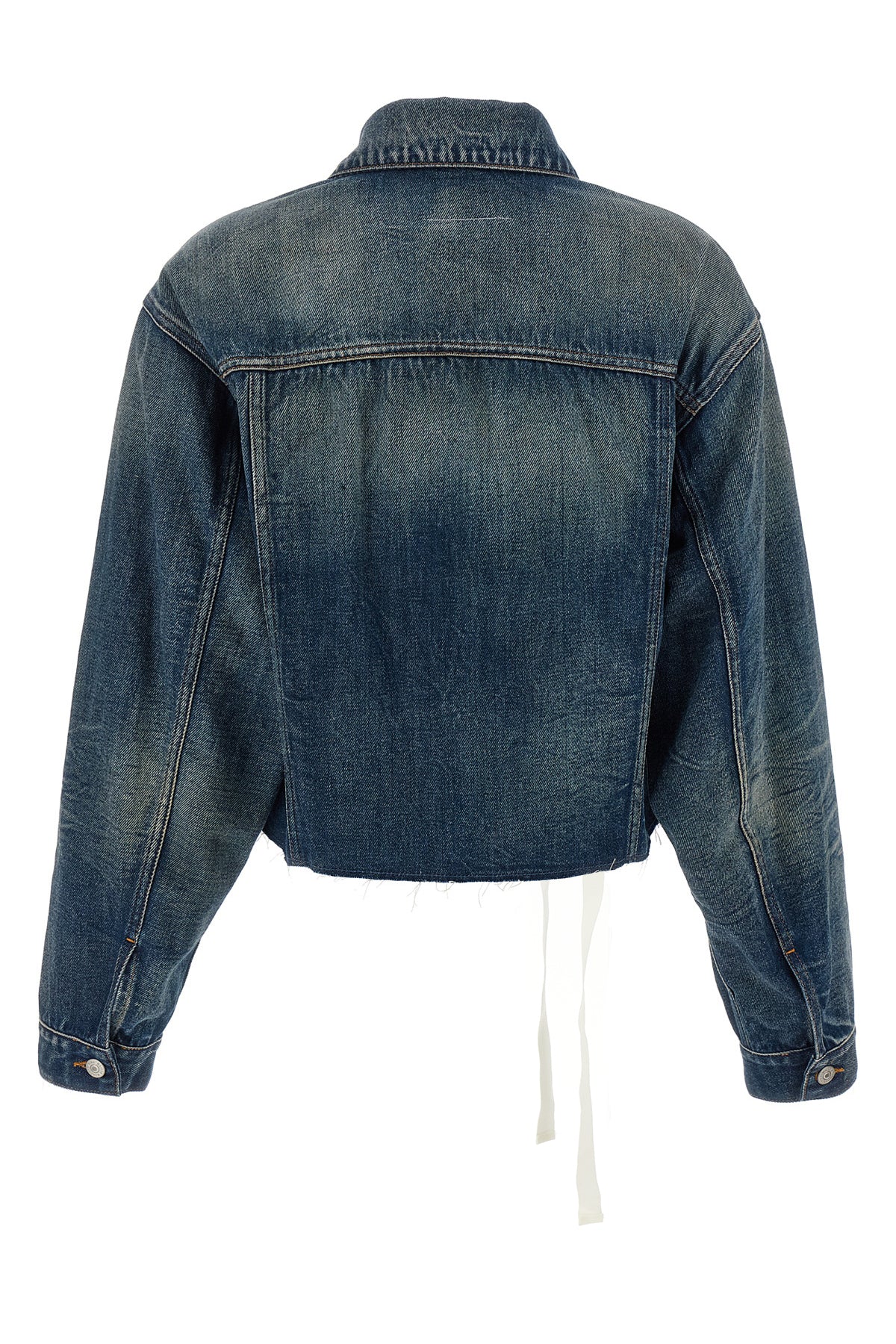 stonewashed cotton denim jacket