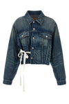 stonewashed cotton denim jacket