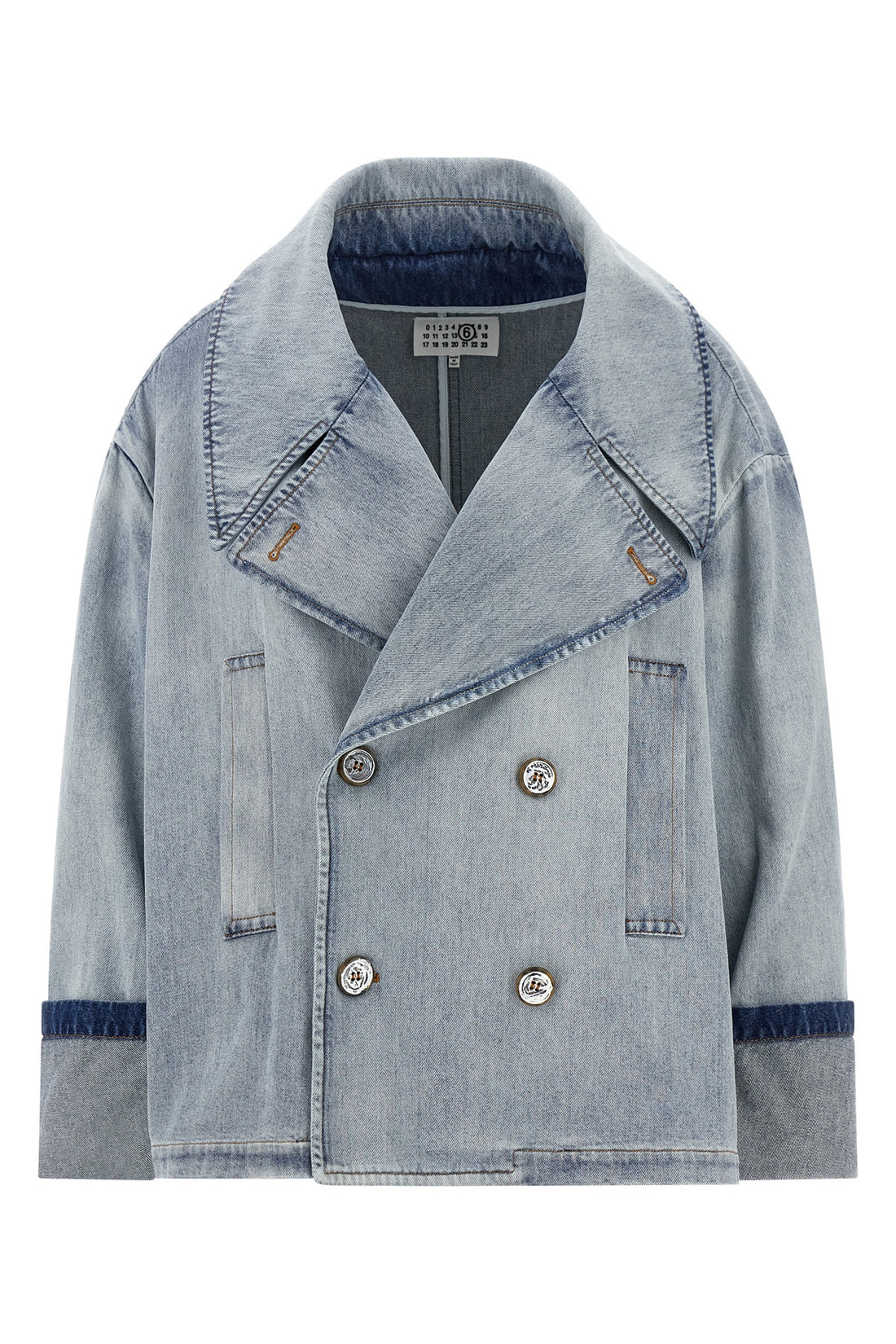 MM6 S cotton denim jacket