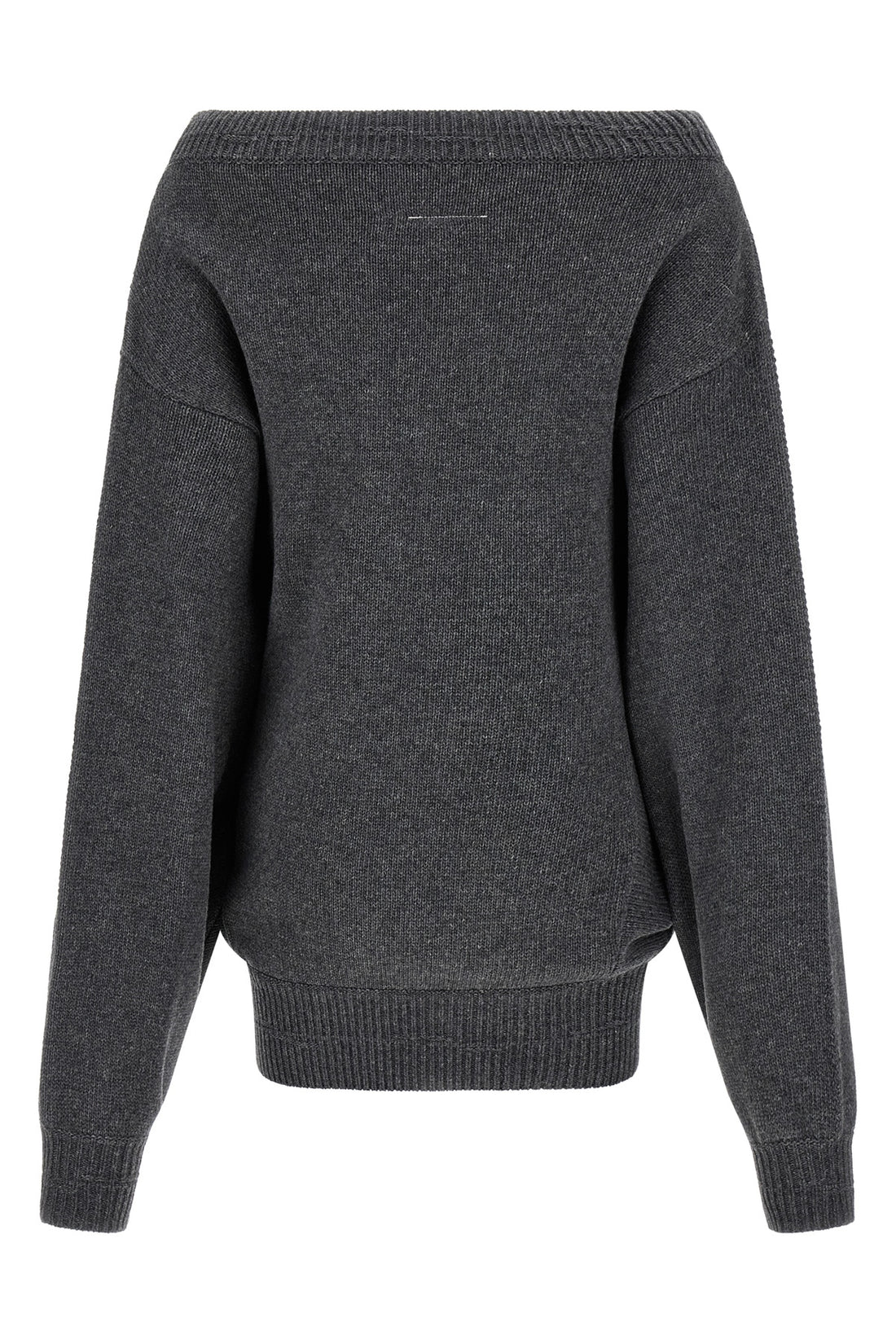 MM6 S maison margiela mm6 mini dress reinterprets the classic knitwear silhouette thro