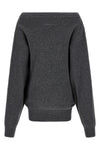 maison margiela mm6 mini dress reinterprets the classic knitwear silhouette thro