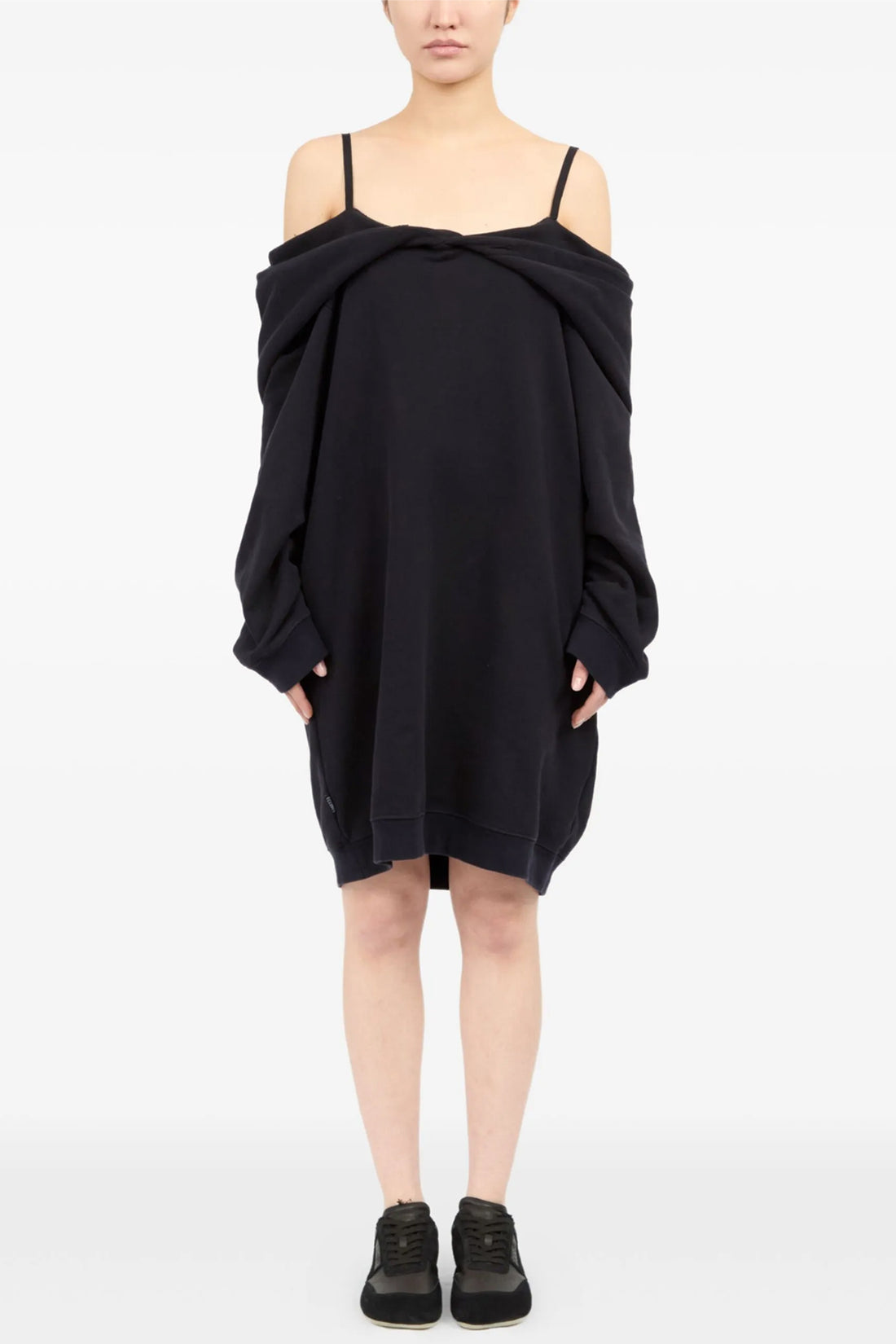 MM6 M brushed cotton mini dress