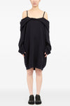 brushed cotton mini dress
