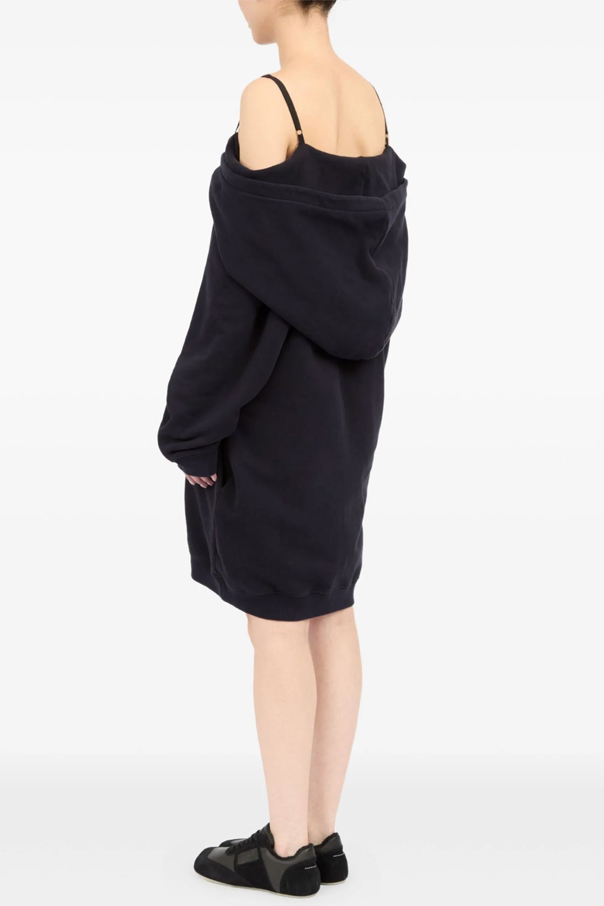 brushed cotton mini dress
