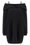 brushed cotton mini dress