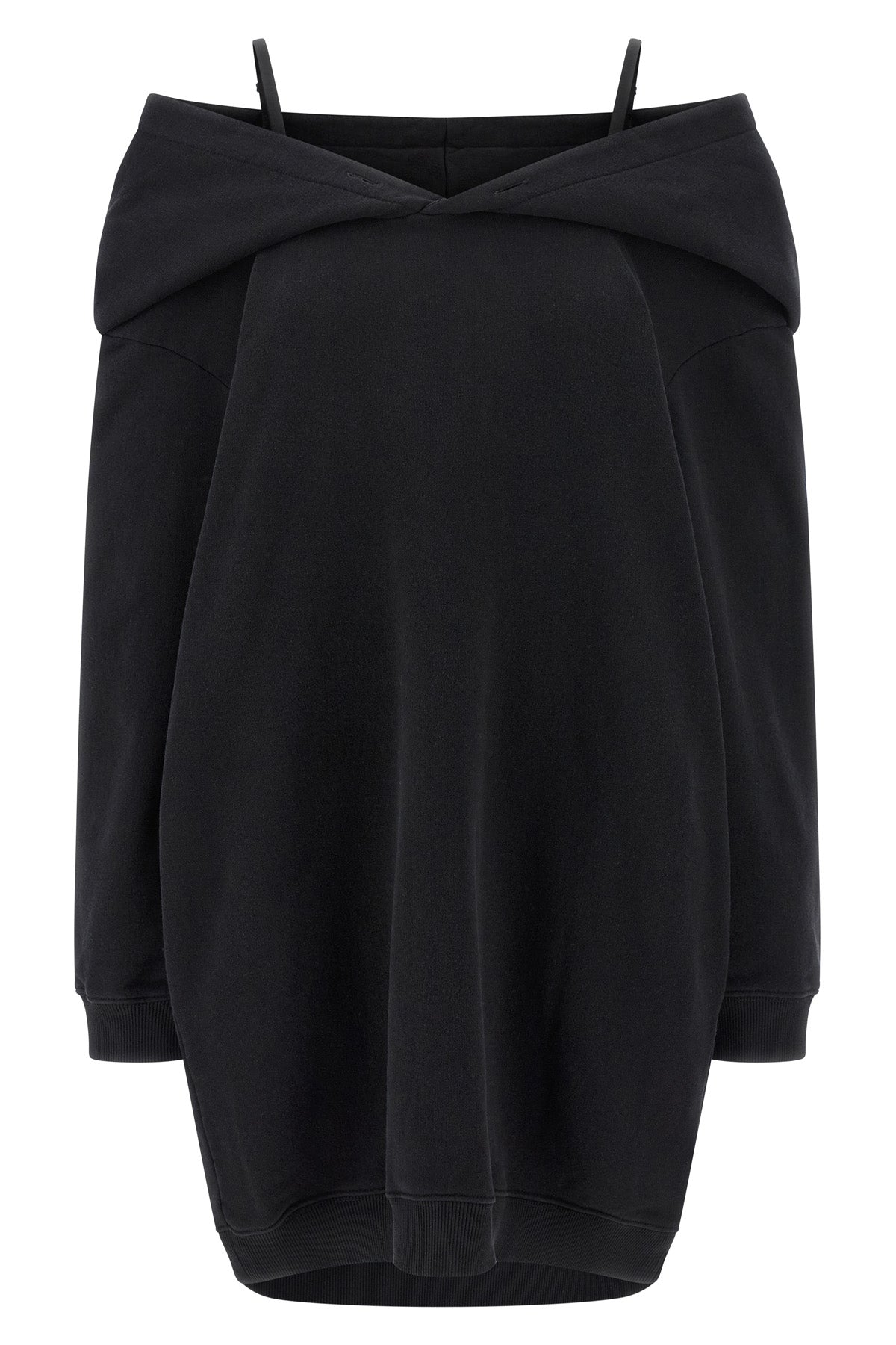 brushed cotton mini dress