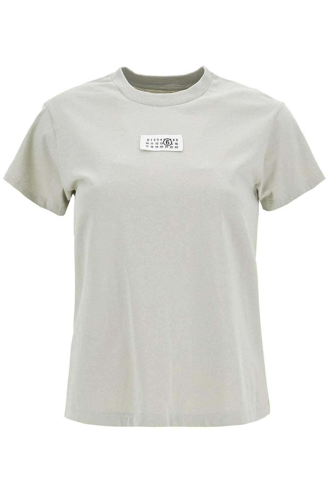 t-shirt with logo label