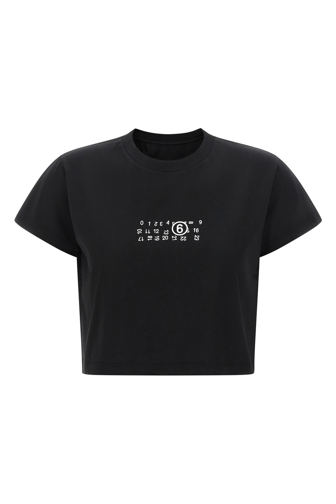 MM6 M the maison margiela mm6 t-shirt redefines the proportions of everyday wardrobe t