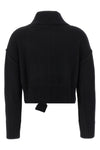 sweater in wool blend fineness 5 distressed effect