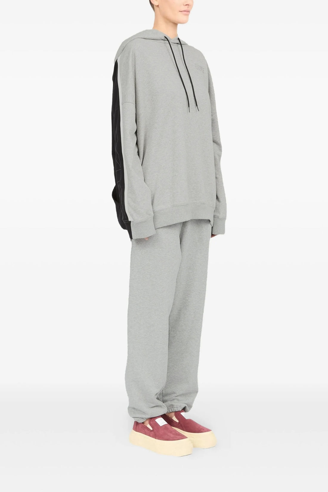 MM6 S double front brushed cotton sweatshirt