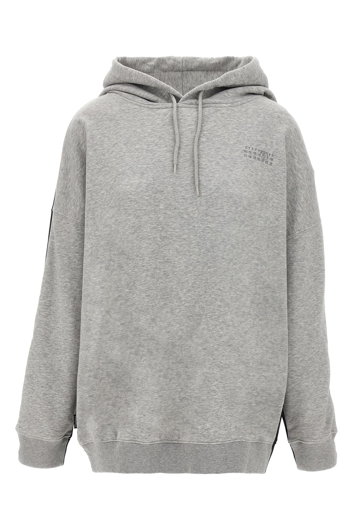 double front brushed cotton sweatshirt