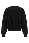 used-effect gauze cotton sweatshirt